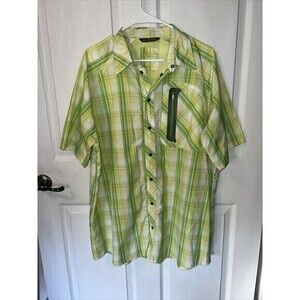 Black Tip Nice Catch Shirt Men's XL Vented Fishing‎ Shirt